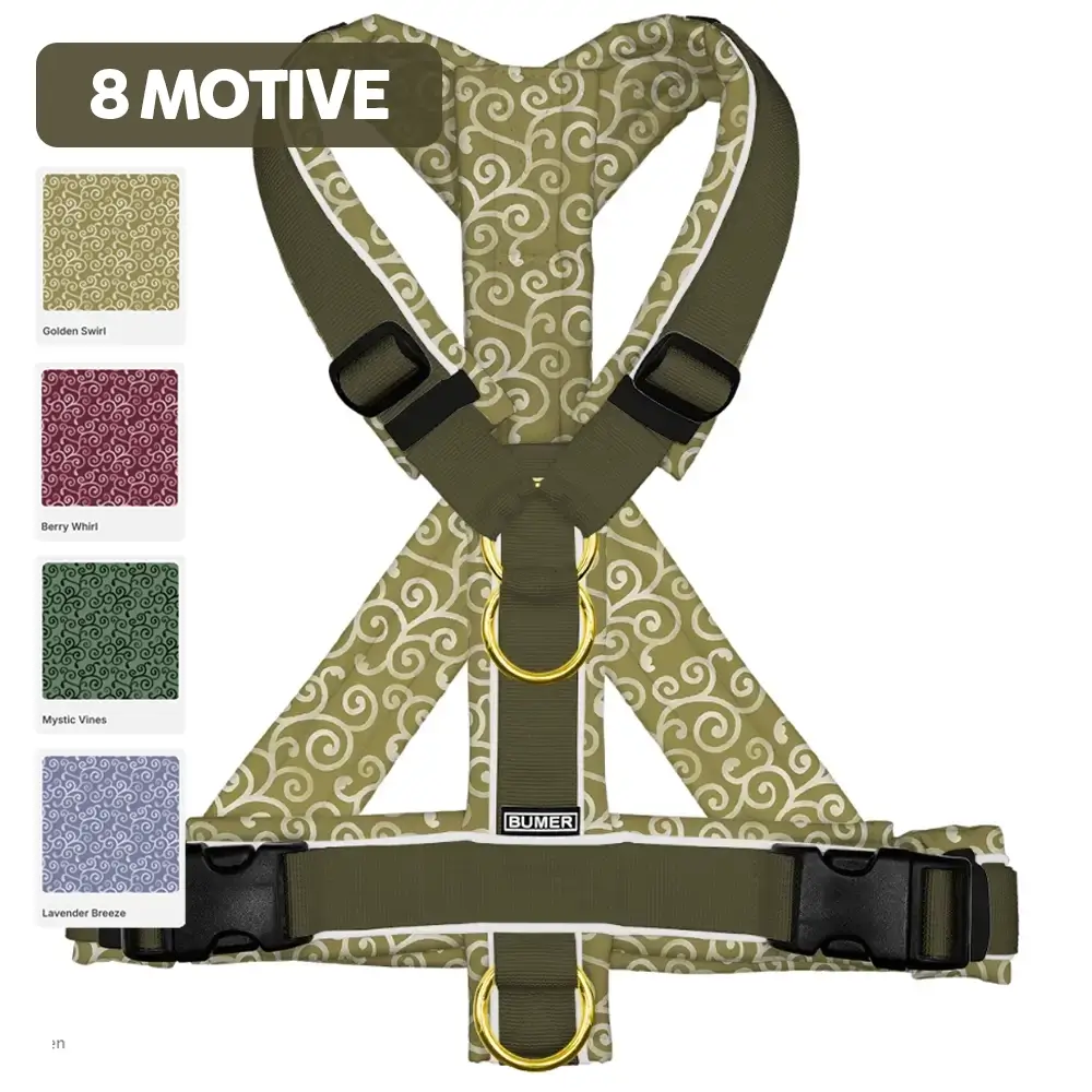 BUMER Hundegeschirr KARAKUSA, gepolstert, (Softshell) (2)