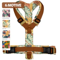 BUMER-Hundegeschirr-MONSTERA-VARIATIONEN-gepolstert-Softshell-komplett-konfigurierbar-1