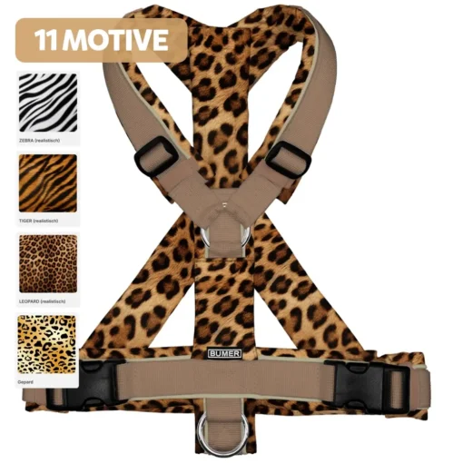 BUMER-Hundegeschirr-SAFARI-gepolstert-Softshell-komplett-konfigurierbar-1